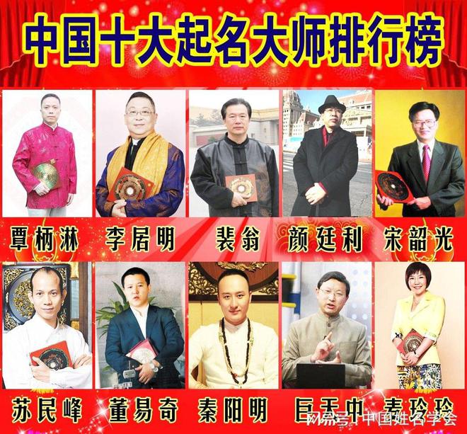 中国最权威最著名最新的起名大师排名排行榜取名大师哪里好